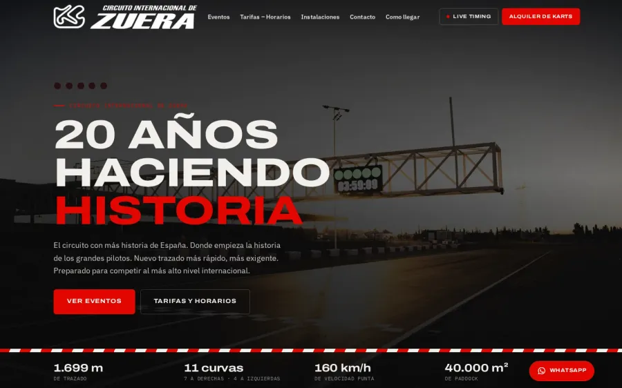 Portada de circuitointernacionaldezuera.es